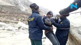 SDRF battalion rescues 21 trekkers near Gaumukh river