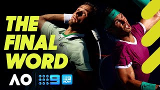 Jim Courier's EPIC spine-tingling men's final preview | Wide World of Sports