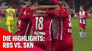 Red Bull Salzburg gegen SKN St. Pölten: Die Highlights