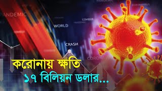 করোনায় ক্ষতি ১৭ বিলিয়ন ডলার | Bangla Business News | Business Report 2021