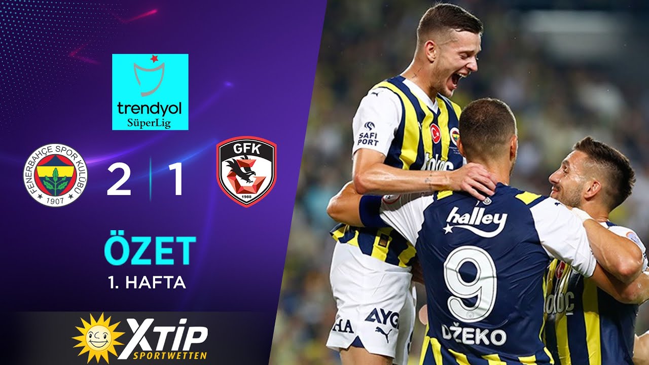 MERKUR BETS | Fenerbahçe (2-1) Gaziantep FK - Highlights/Özet ...