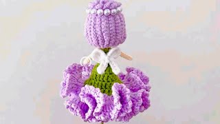 Trendy Pink Flower Fairy Crochet Tutorial 🤱🧶🫶