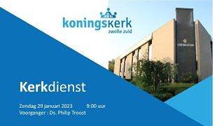 Kerkdienst 29-1-2023