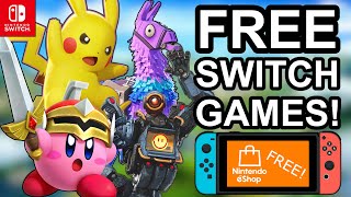 BEST FREE Nintendo Switch Games! Game for FREE! 2022 Edition