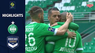 AS SAINT-ÉTIENNE - FC GIRONDINS DE BORDEAUX (4 - 1) - Highlights - (ASSE - GdB) / 2020/2021