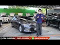 รีวิว รถหรูระดับผู้บริหาร ออฟชั่นเพียบ ในราคาจับต้องได้ toyota camry 2.0 g d4s at ปี 2017