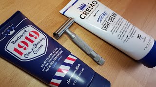 Barbasol 1919 or Cremo Cooling Mint Shave Cream with Rockwell 6S Razor?