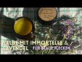 Rezept: Immortellen-Salbe mit Lavendel bei blauen Flecken