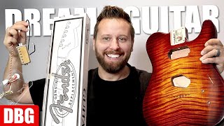 Building a DREAM Guitar!! - Unboxing The Awesome Parts!