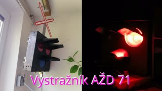 Výstražník AŽD 71-LED / Replika 75%