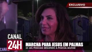 Marcha para Jesus reúne 25 mil pessoas em Palmas