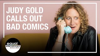 Judy Gold Calls Out Comics Who Punch Down
