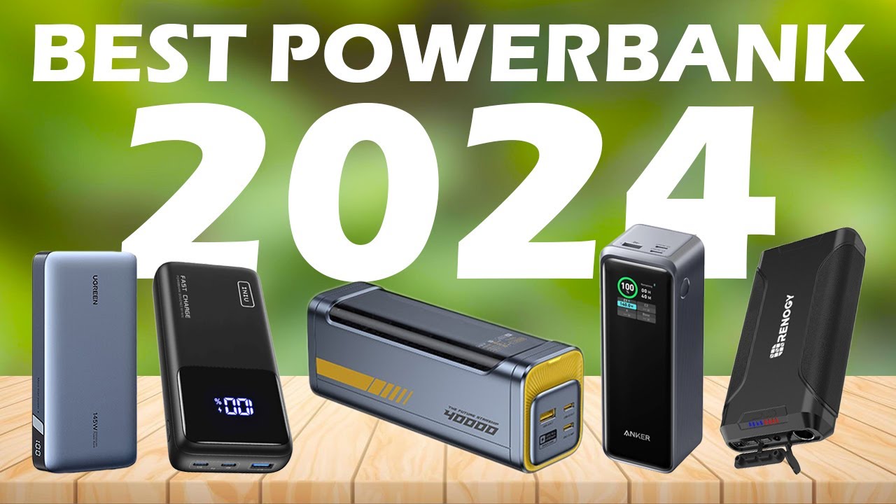 5 Best Power Bank 2024 | Best Portable Charger 2024 - YouTube