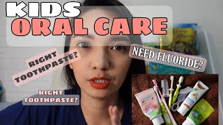 ORAL CARE for kids | Toothpaste and Toothbrush|Fluoride|Tinybuds products