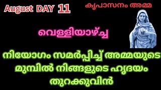 11/8/2023 അമ്മ അത്ഭുതം പ്രവർത്തിക്കും