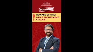 What is a PRICE ADJUSTMENT CLAUSE in Presale Condo contracts and Why you need to BE AWARE of it