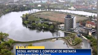 Sediul Antena 3, confiscat de instanta