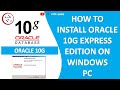 How to install Oracle 10g Database Express Edition on Windows PC | Step by Step Process #Oracle_10g