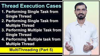 Multithreading in Java || Different cases of Executing Threads in Java by Deepak (Hindi)