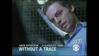 2005 CBS CSI/Without a Trace promo
