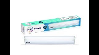 Wipro Garnet 5-Watt LED Batten Unboxing, Assembly, Installation \u0026 Review - Wipeout the darkness!