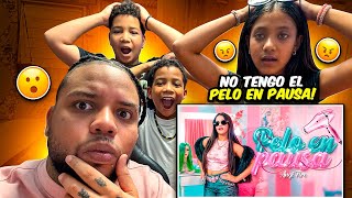 LA NUEVA CHAKALITA REACCIONANDO A PELO EN PAUSA 🤣 Angi Fire (VIDEO OFICIAL)