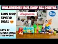 WALGREENS HAUL/ Easy all digital couponing and low oop spend deal/ Learn Walgreens Couponing