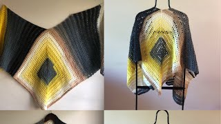 Châle au crochet : Simplicité