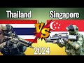 Singapore Vs Thailand military power comparison 2024 | SZB Defense