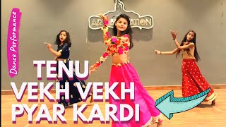 Tenu Vekh Vekh Pyar Kardi Latest Dance | Punjabi Love Song | Art Sensation