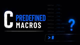 C predefined Macros | C Programming | ASMR programming #c #coding
