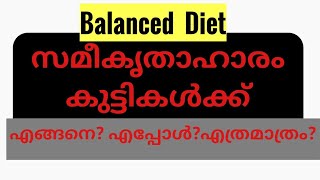 സമീകൃത ആഹാരം....Balanced Diet....