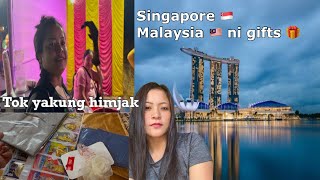 New year gifts from Singapore 🇸🇬 \u0026 Malaysia 🇲🇾 ll Food festival 2025 ll