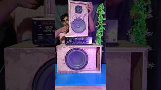 Homemade Dj setup  #youtubeshorts #shorts #ytshorts #dj #bass #amplifier #diy #btechnic