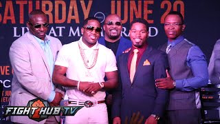 Adrien Broner vs. Shawn Porter Full Video-Complete Press Conference & face off