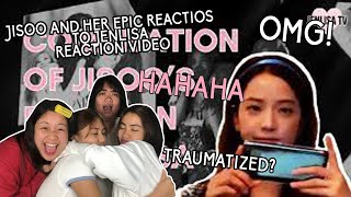 Jisoo and her Epic Reactions to Jenlisa Reaction Video | Pinkpunk TV