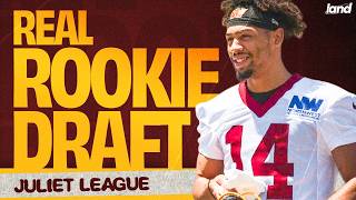 A REAL $$$ Dynasty Rookie Draft (4 Rounds)