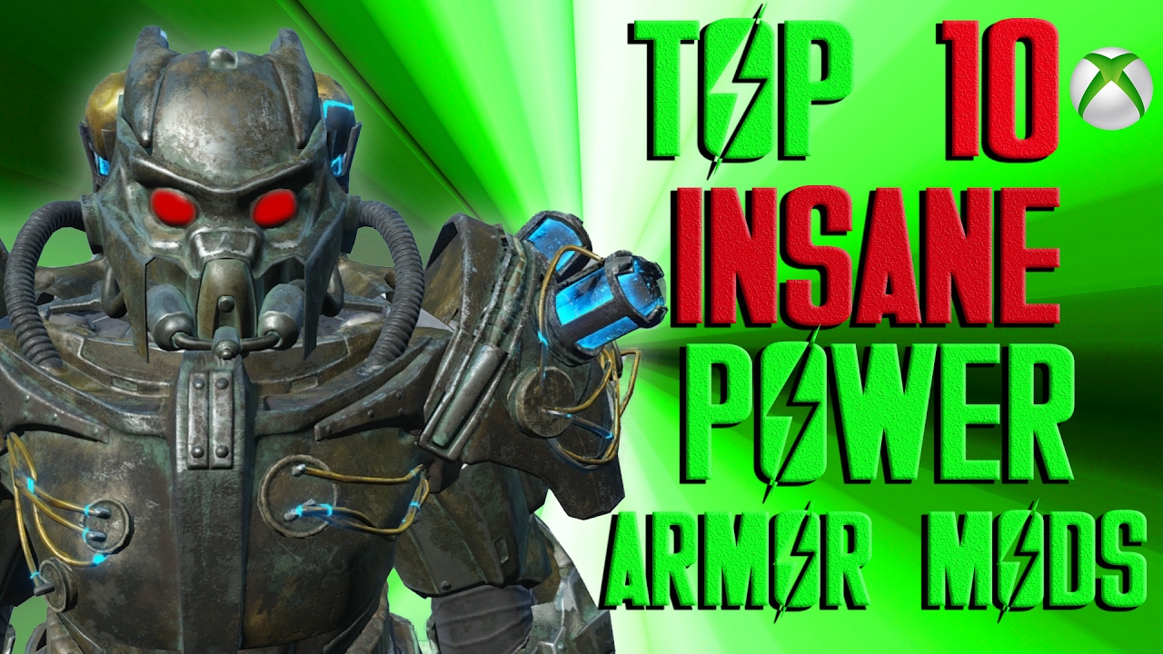 Fallout 4 Top 10 INSANE Power Armor Mods - YouTube