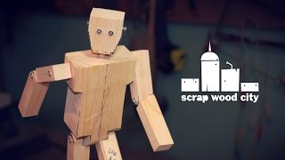 How to make Scrapy, my wooden animated puppet ( quick and dirty )