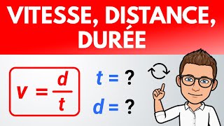 Comment calculer : VITESSE, DISTANCE, TEMPS ? | Physique-Chimie (collège, lycée)