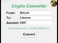How to Create a Python Tkinter Crypto Converter App - Full Tutorial