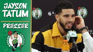 Jayson Tatum ADMITS Celtics Focused Too Much NBA Finals Rematch Before Tonight | Celtics vs Warriors