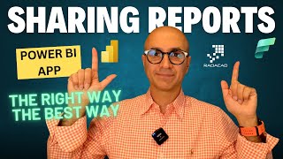 Best way to share Power BI reports App