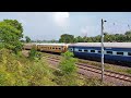 silchar kolkata special fare special 05639 powered by wag 9hc high speed crossing