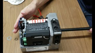 Siemens SQM5 actuator; shaft change