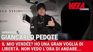 INTERVISTA Giancarlo Pedote, l'italiano al giro del mondo in solitario Vendée Globe: \