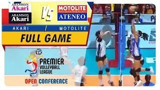 PVL OC 2018: Adamson-Akari vs. Ateneo-Motolite | Full Game | 1st Set | October 14, 2018