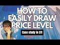 How to easily draw price level