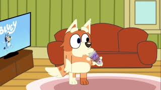 Dingo tries the grimace shake