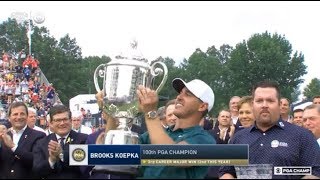 Brooks Koepka Wins 2018 100th PGA Championship